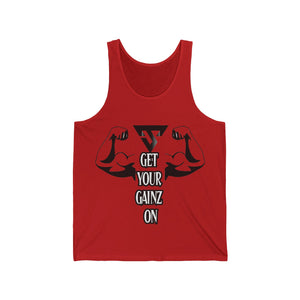 Mens Gainz Jersey Tank