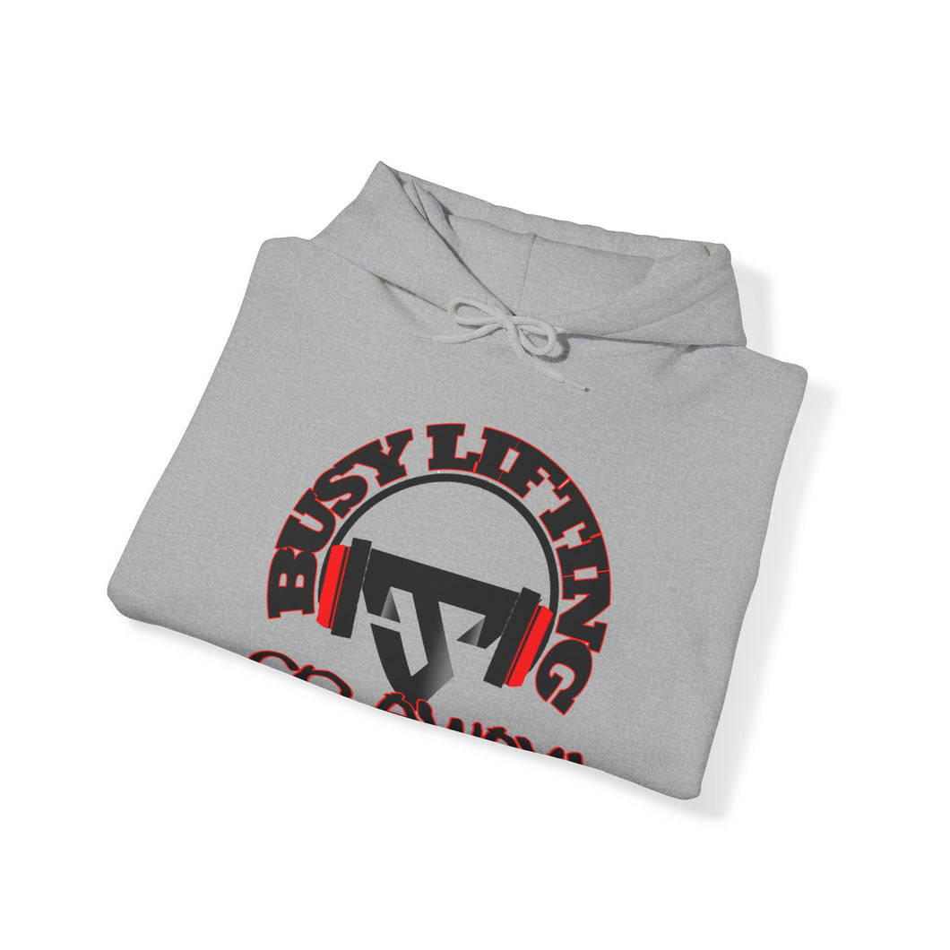 Unisex Busy Lifting Heavy Blend™ Hooded Sweatshirt