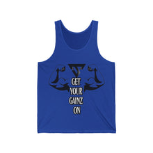 Load image into Gallery viewer, Mens Gainz Jersey Tank