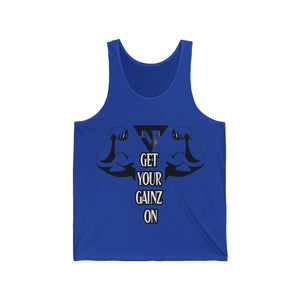 Mens Gainz Jersey Tank