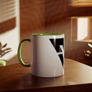 Two-Tone Coffee Mugs, 11oz