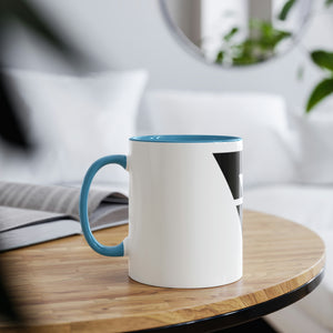 Two-Tone Coffee Mugs, 11oz