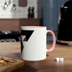 Two-Tone Coffee Mugs, 11oz