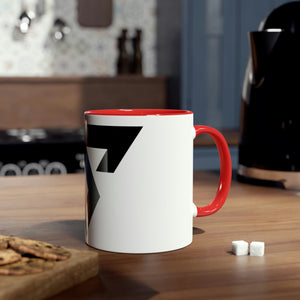 Two-Tone Coffee Mugs, 11oz