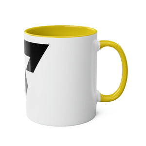 Two-Tone Coffee Mugs, 11oz